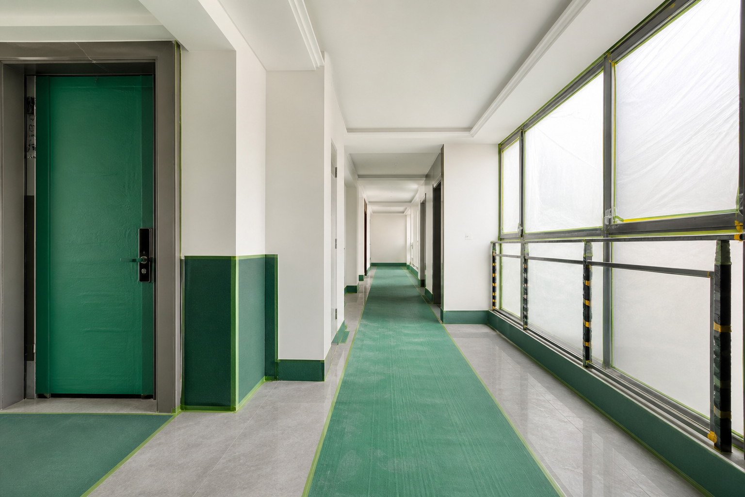 铭利达文明施工现场保护展示